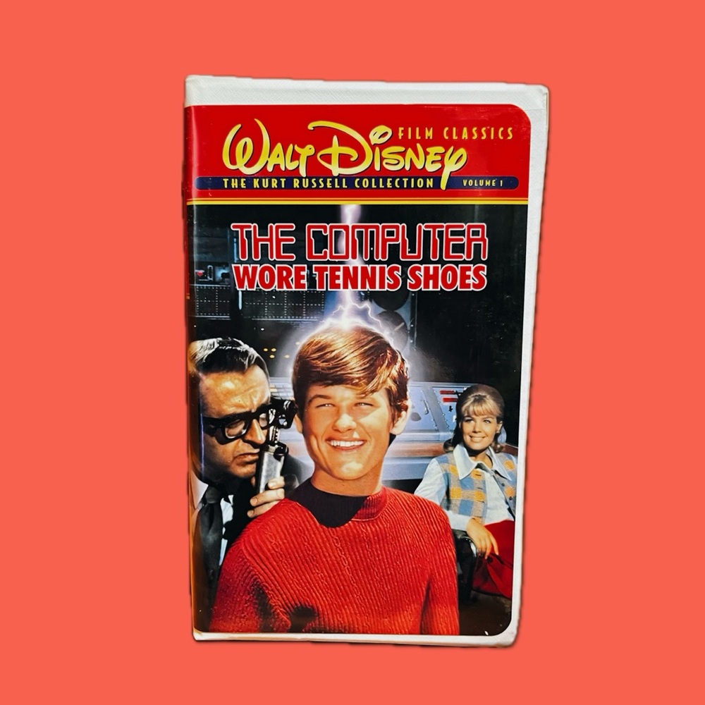 2000 Walt Disney’s :The Computer Wore Tennis Shoes VHS Kurt Russell Collection